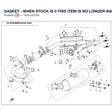 GASKET - WHEN STOCK IS 0 THIS ITEM IS NO LONGER AVAILABLE product image