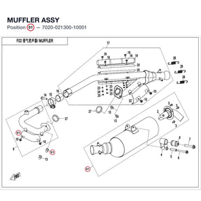 MUFFLER ASSY product image