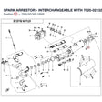 SPARK ARRESTOR - INTERCHANGEABLE WITH  7020-021320 product image