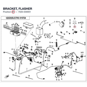 BRACKET, FLASHER product image