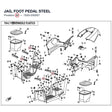 JAG, FOOT PEDAL product image