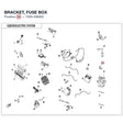 BRACKET, FUSE BOX product image