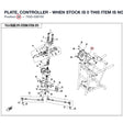 PLATE, CONTROLLER - WHEN STOCK IS 0 THIS ITEM IS NO LONGER AVAILABLE product image