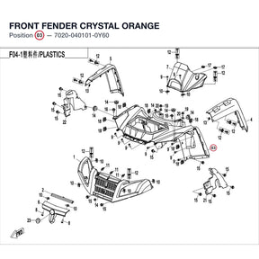 FRONT FENDER product image