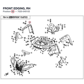 FRONT EDGING, RH product image
