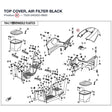 TOP COVER, AIR FILTER product image