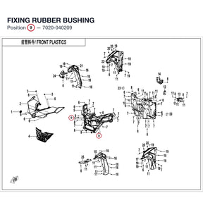 FIXING RUBBER BUSHING product image