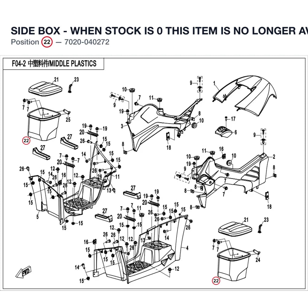 SIDE BOX - WHEN STOCK IS 0 THIS ITEM IS NO LONGER AVAILABLE product image