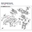 REAR FENDER product image
