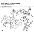 REAR FENDER product image