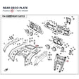 REAR DECO PLATE product image