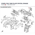 COVER, FUEL TANK FILLER product image