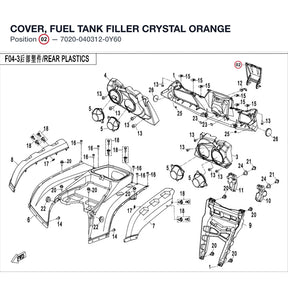 COVER, FUEL TANK FILLER product image
