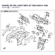 GUARD, RH TAIL LIGHT REPL BY 7020-040314-1000 product image