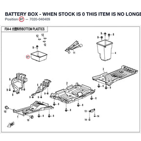 BATTERY BOX - WHEN STOCK IS 0 THIS ITEM IS NO LONGER AVAILABLE product image