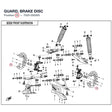 GUARD, BRAKE DISC product image