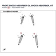 FRONT SHOCK ABSORBER product image