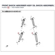 FRONT SHOCK ABSORBER ASSY product image