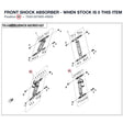 FRONT SHOCK ABSORBER - WHEN STOCK IS 0 THIS ITEM IS NO LONGER AVAILABLE product image