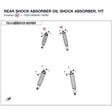 REAR SHOCK ABSORBER product image