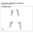 REAR SHOCK ABSORBER product image