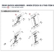 REAR SHOCK ABSORBER - WHEN STOCK IS 0 THIS ITEM IS NO LONGER AVAILABLE product image