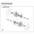 FRONT BRAKE DISC product image
