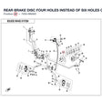 REAR BRAKE DISC product image