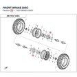 FRONT BRAKE DISC product image