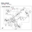 PEDAL, BRAKE product image