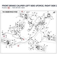 FRONT BRAKE CALIPER product image