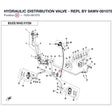 HYDRAULIC DISTRIBUTION VALVE - REPL BY 9AWV-081070-4000 product image