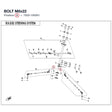 BOLT M8x22 product image