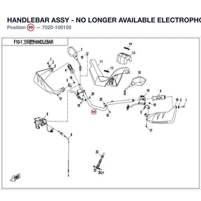 HANDLEBAR ASSY - NO LONGER AVAILABLE product image