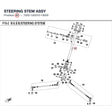 STEERING STEM ASSY product image