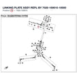 LINKING PLATE ASSY REPL BY 7020-100610-10000 product image