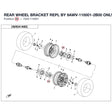 REAR WHEEL BRACKET REPL BY 9AWV-110001-2B00 product image