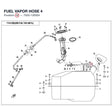 FUEL VAPOR HOSE 4 product image