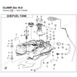 CLAMP Dia 16.6 product image
