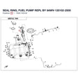 SEAL RING, FUEL PUMP REPL BY 9AWV-120102-2500 product image