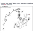 FILLER, FUEL TANK - WHEN STOCK IS 0 THIS ITEM IS NO LONGER AVAILABLE product image