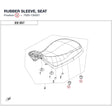 RUBBER SLEEVE, SEAT product image