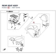 REAR SEAT ASSY product image