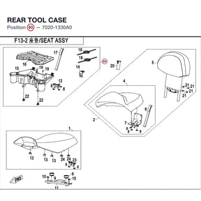 REAR TOOL CASE product image