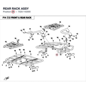 REAR RACK ASSY product image