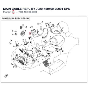 MAIN CABLE REPL BY 7020-150100-30001 product image