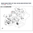 MAIN CABLE REPL BY 7020-150100-2000 product image