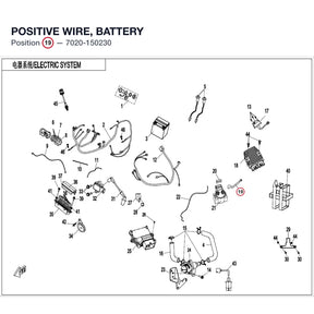 POSITIVE WIRE, BATTERY product image
