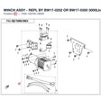 WINCH ASSY "USE BW17-0300" product image