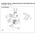 CONTROL RELAY - WHEN STOCK IS 0 THIS ITEM IS NO LONGER AVAILABLE product image